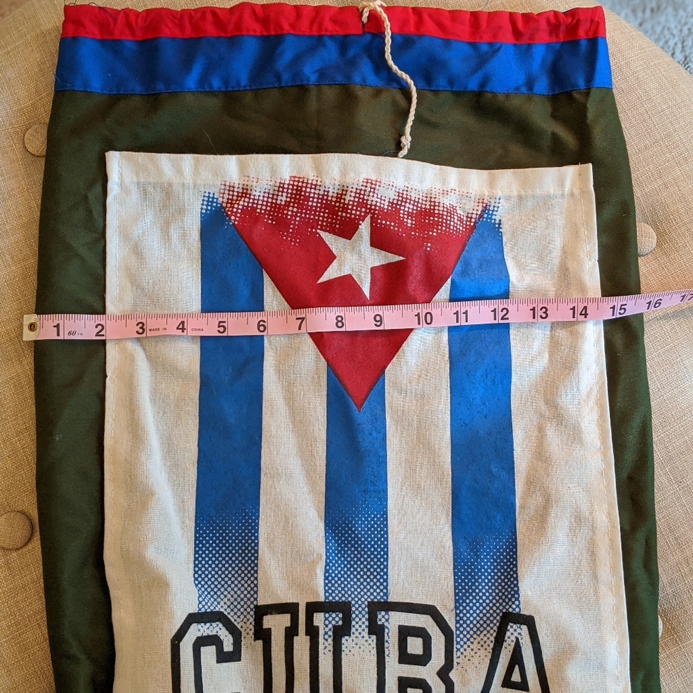 Authentic CUBA knapsack - Picture 4 of 8